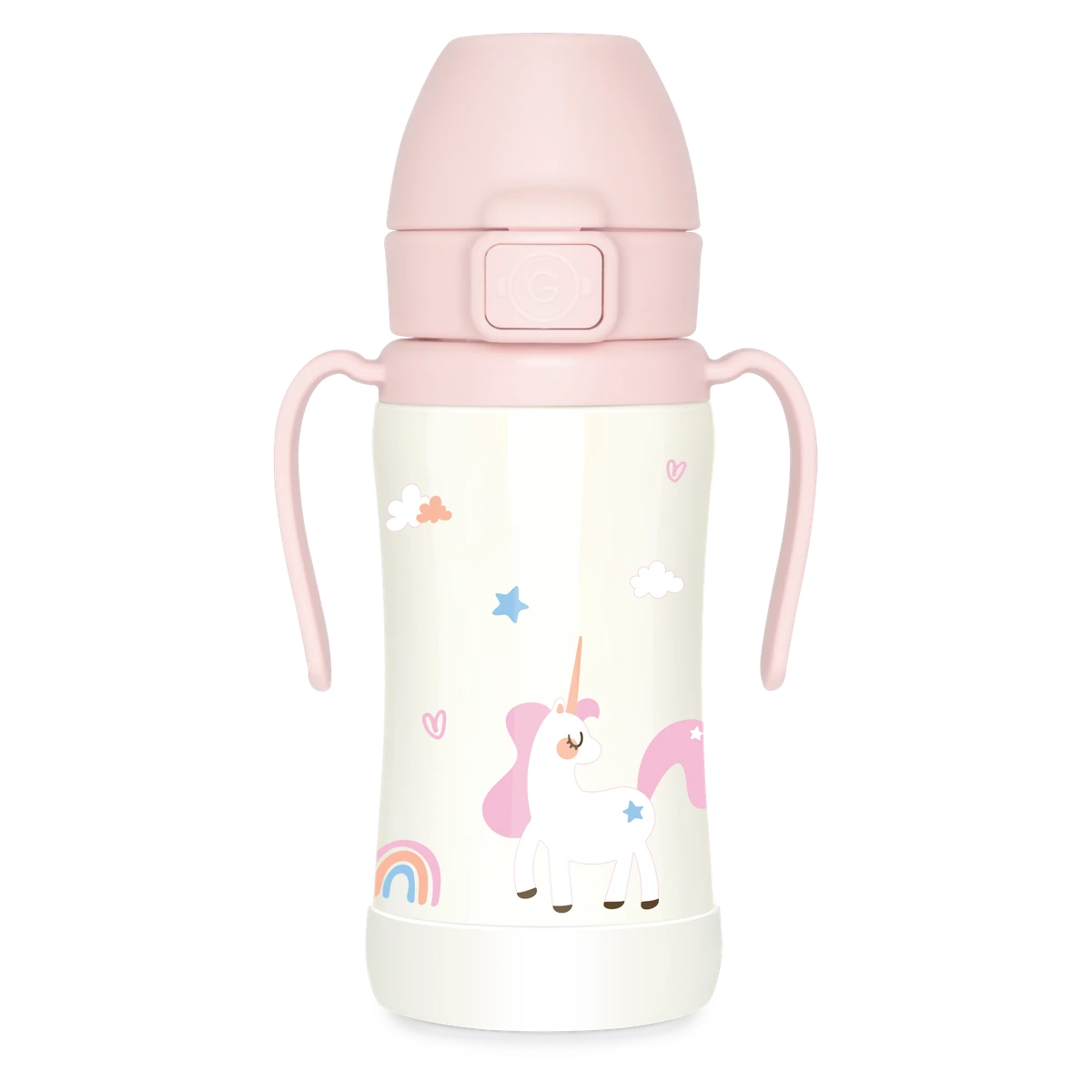 Nerezové termo tréninkové hrnky — Unicorn, 300 ml