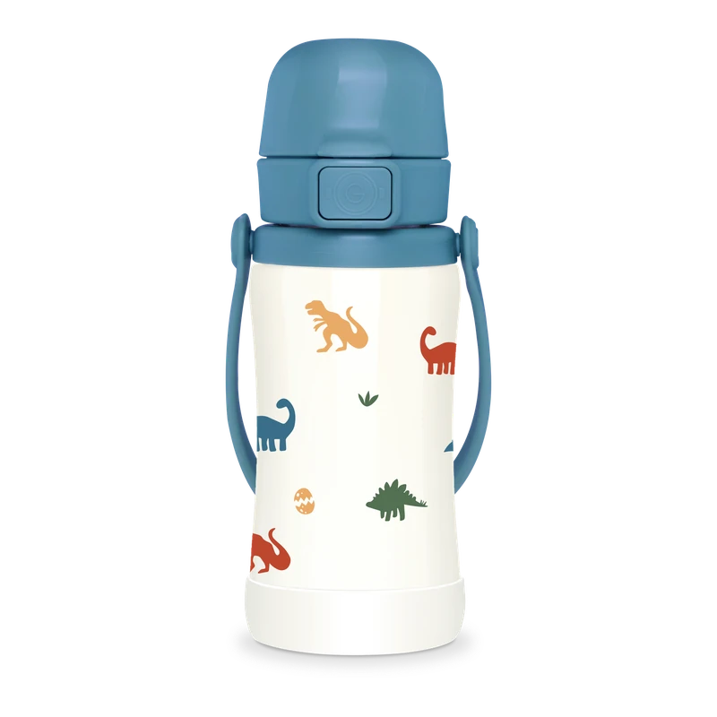 Dětské tumblery — Dino, 300 ml · nerez