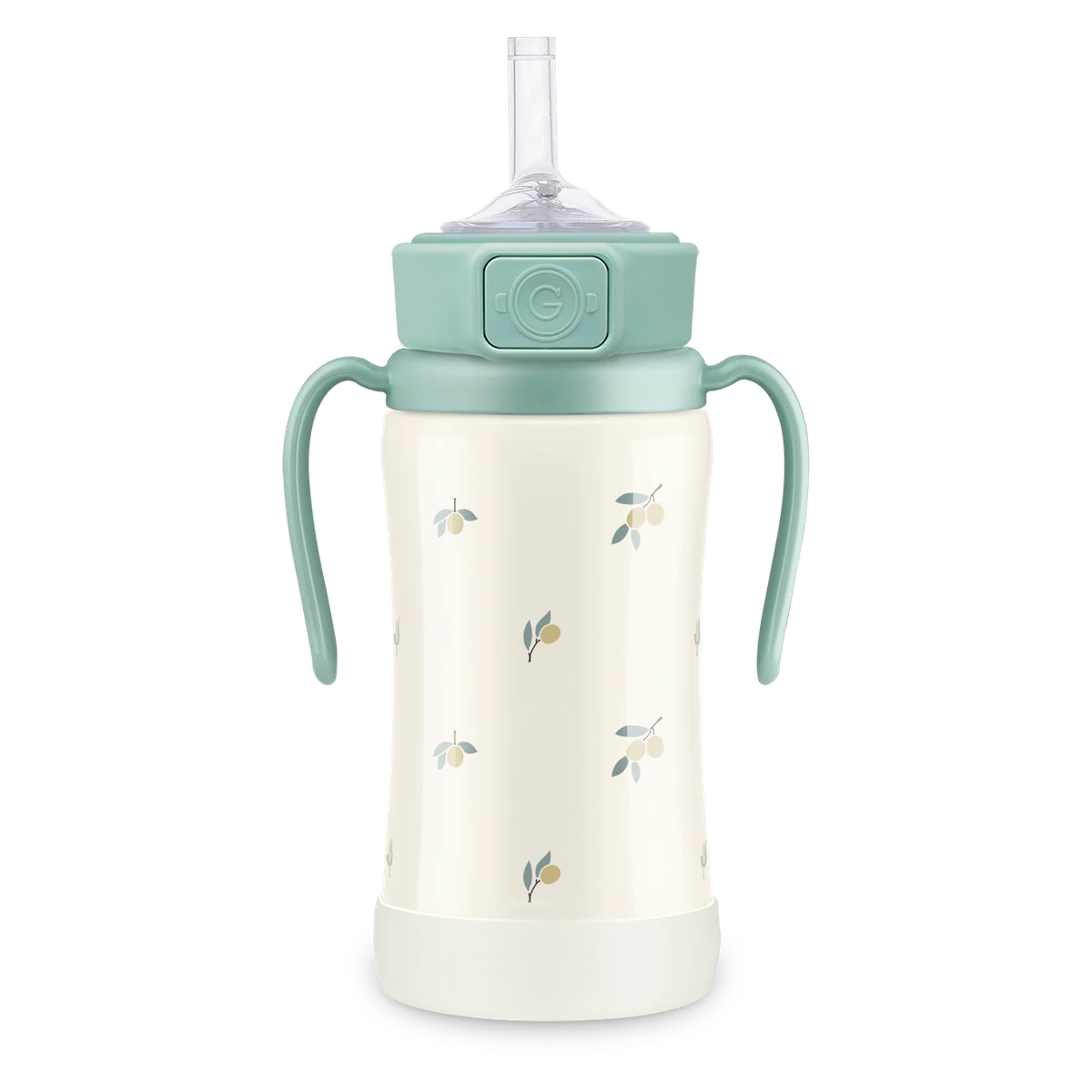 Nerezové termo tréninkové hrnky — Olive, 300 ml