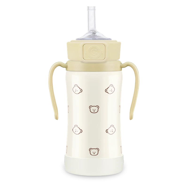 Nerezové termo tréninkové hrnky — Dotgom, 300 ml