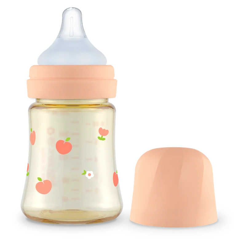 PPSU kojenecké lahve — Peach Flower, 200 ml
